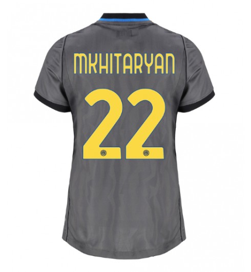 Inter Milan Henrikh Mkhitaryan #22 Alternativní Dres pro Dámské 2026-27 Krátký Rukáv Inter Milan Henrikh Mkhitaryan #22 Alternativní Dres pro Dámské 2026-27 Krátký Rukáv